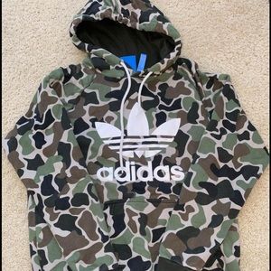 ADIDAS Camo Print Hoodie ✨
